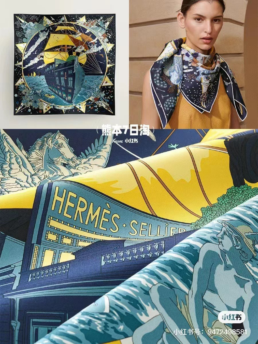 Hermès Silk Scarf