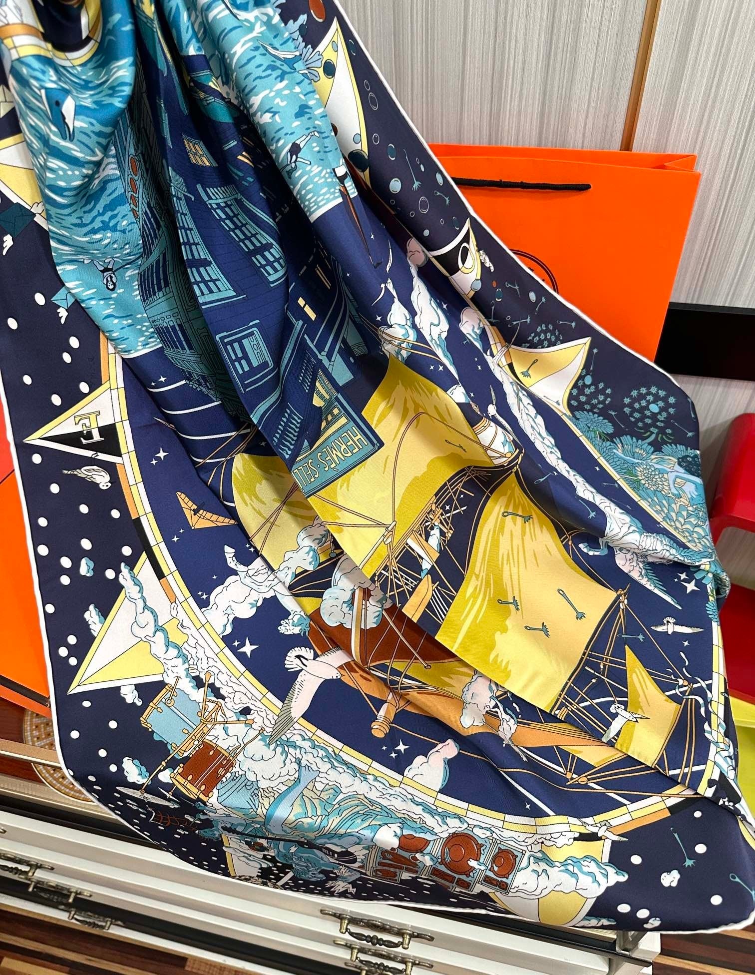 Hermès Silk Scarf