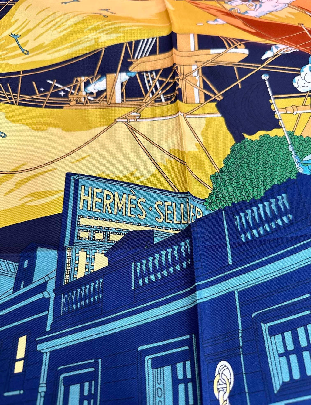 Hermès Silk Scarf