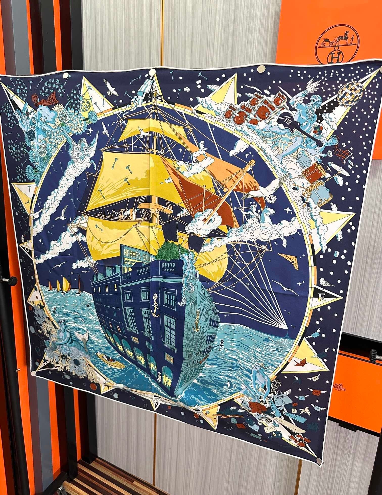 Hermès Silk Scarf
