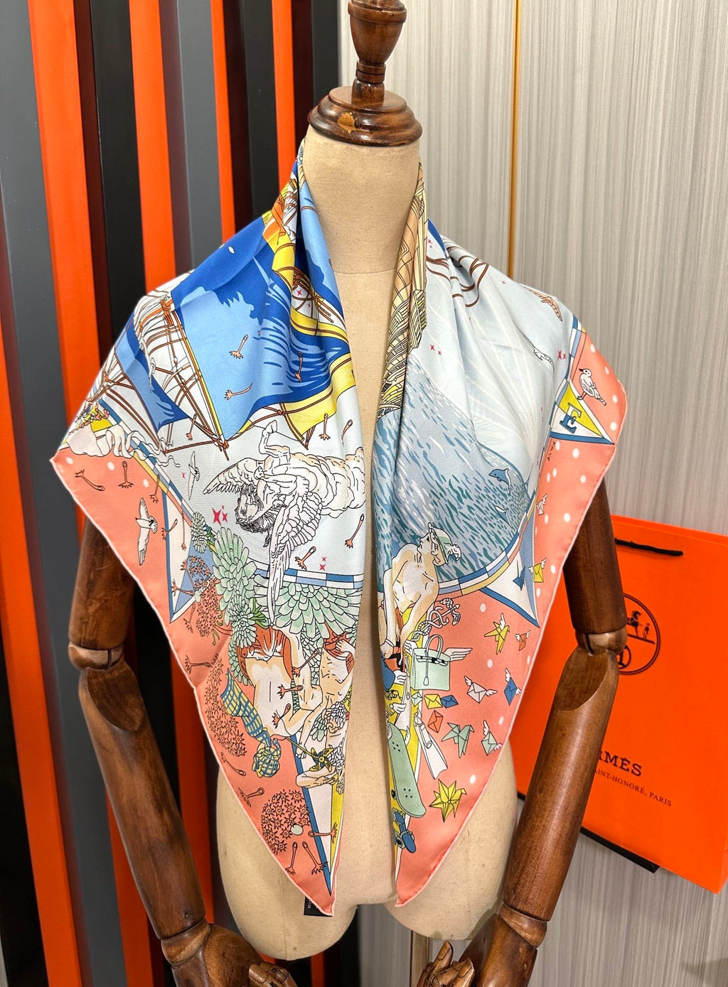 Hermès Silk Scarf
