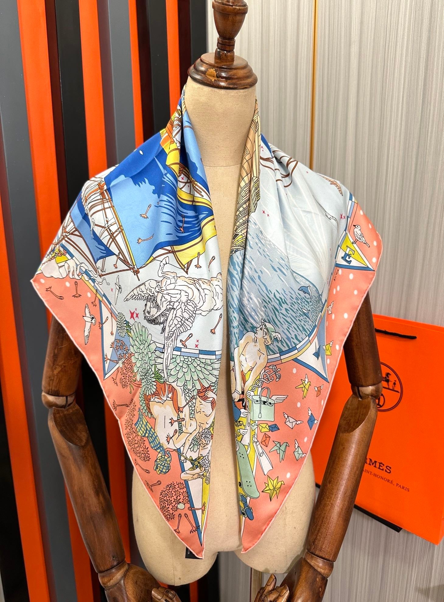 Hermès Silk Scarf