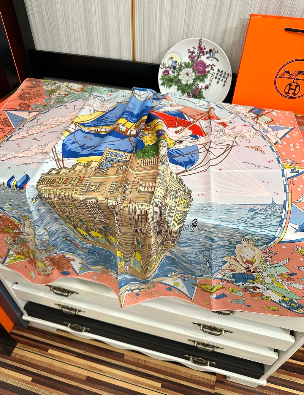 Hermès Silk Scarf