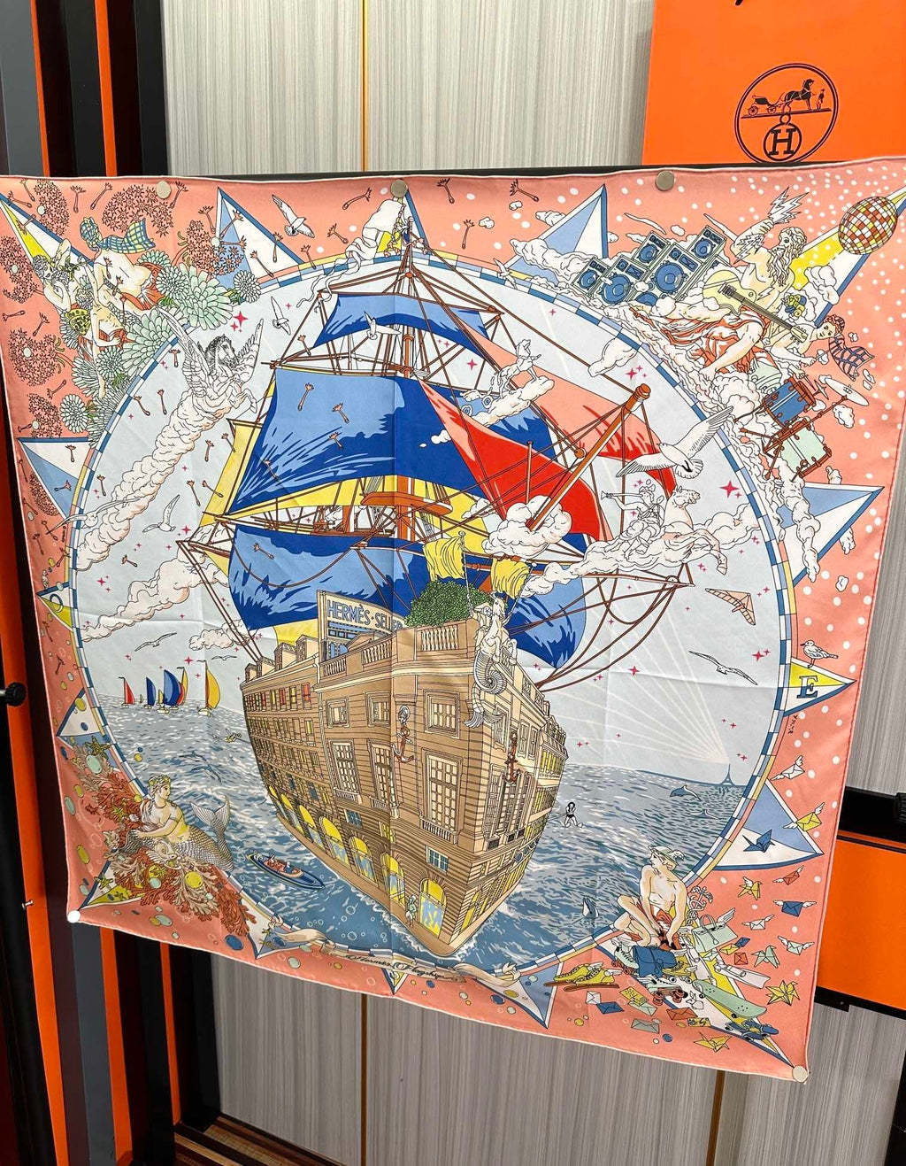 Hermès Silk Scarf