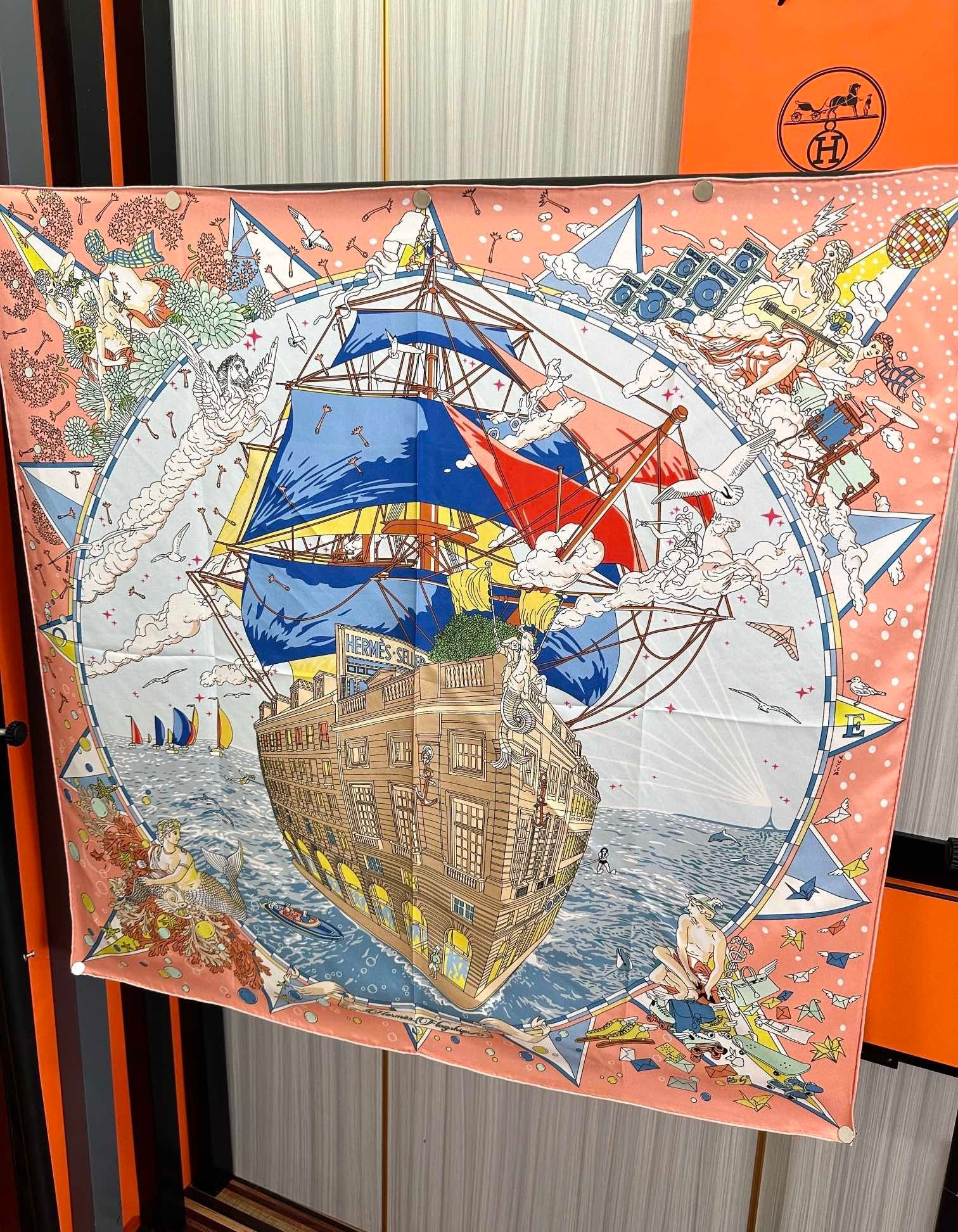 Hermès Silk Scarf
