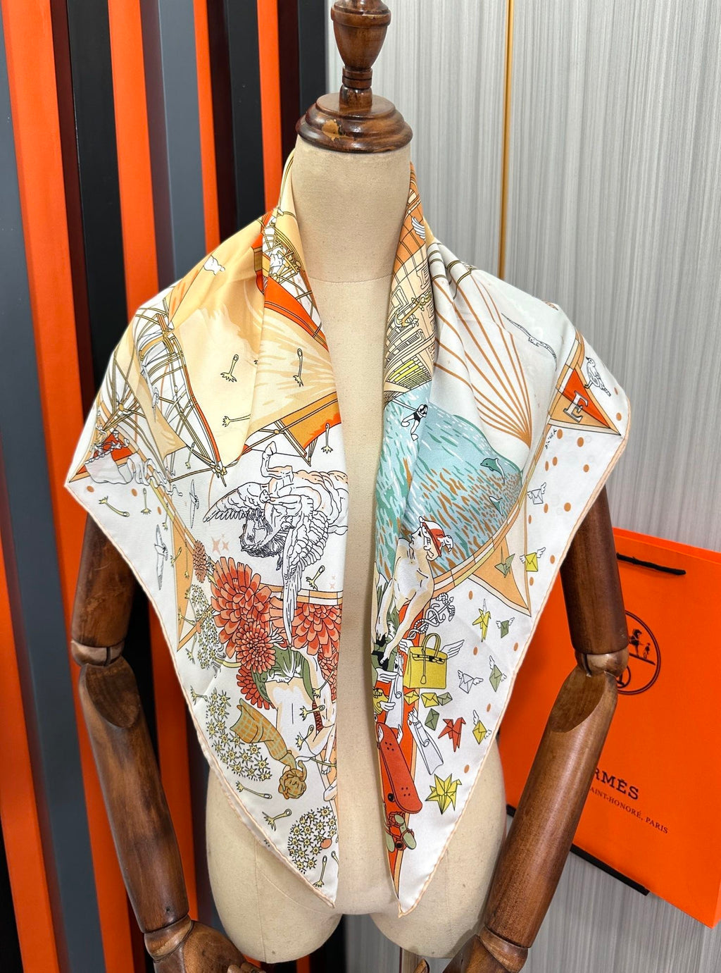 Hermès Silk Scarf