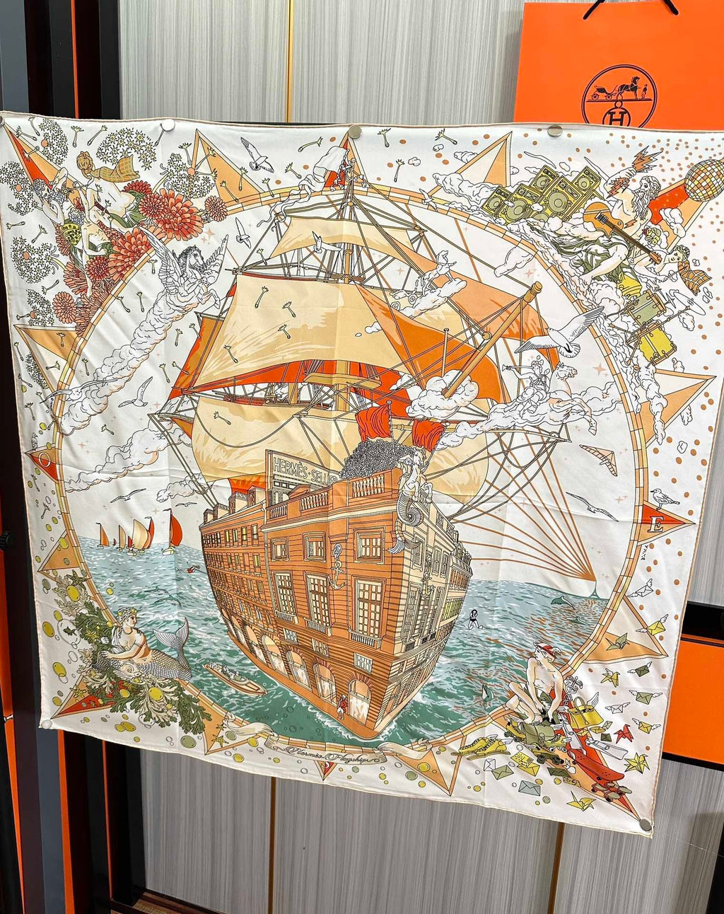 Hermès Silk Scarf