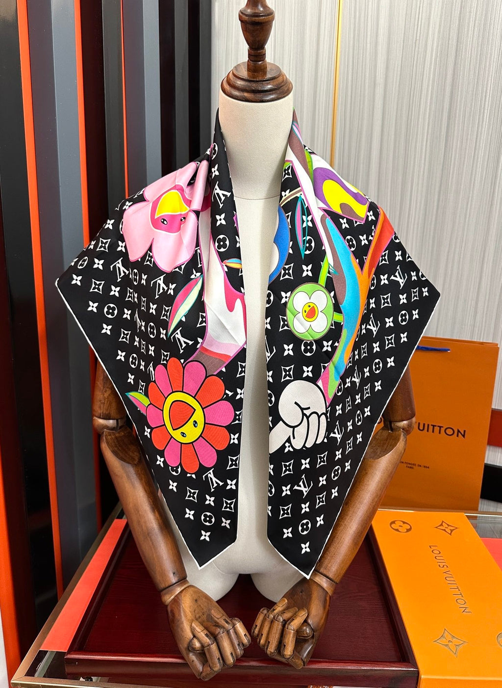 Louis Vuitton Silk Scarf