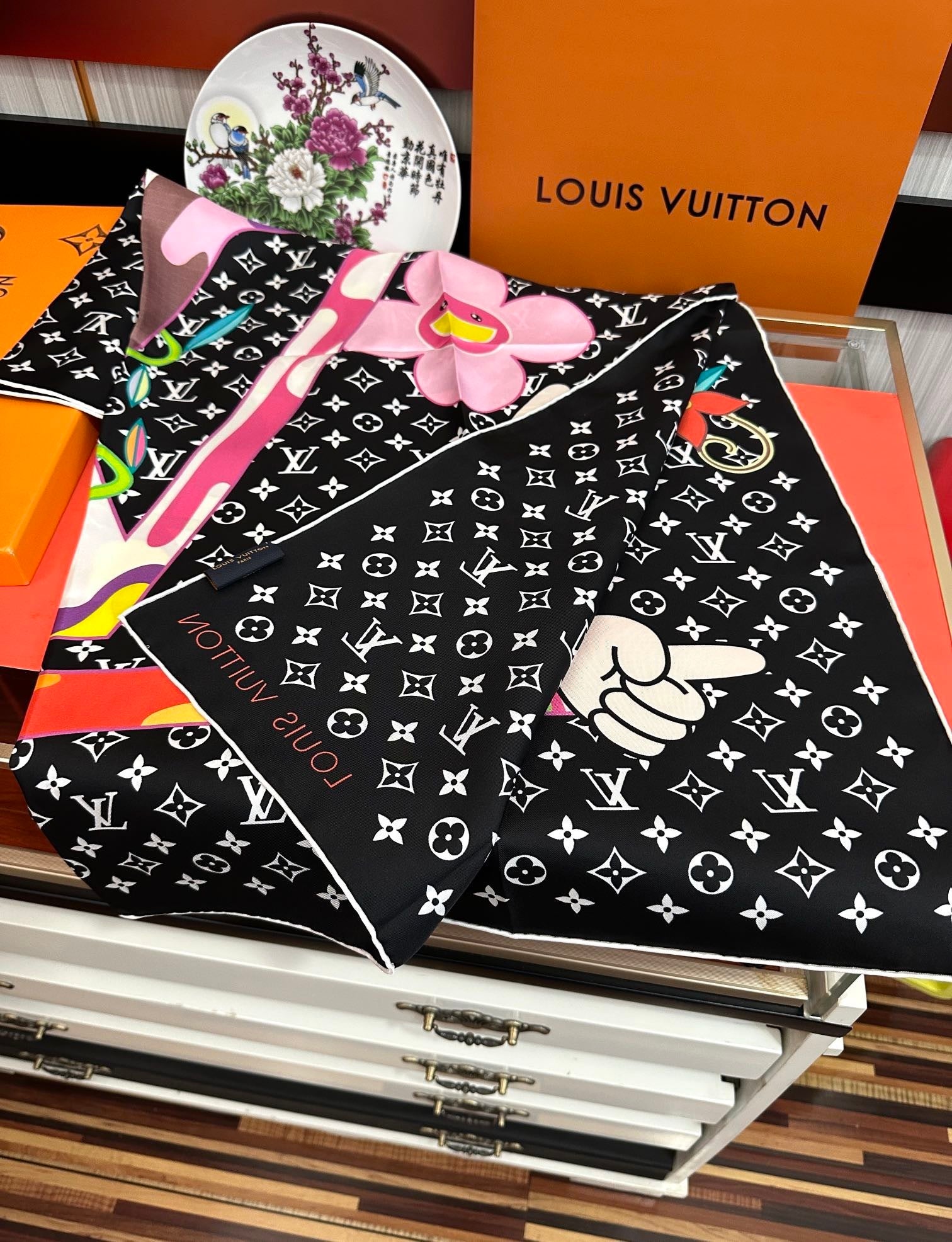 Louis Vuitton Silk Scarf