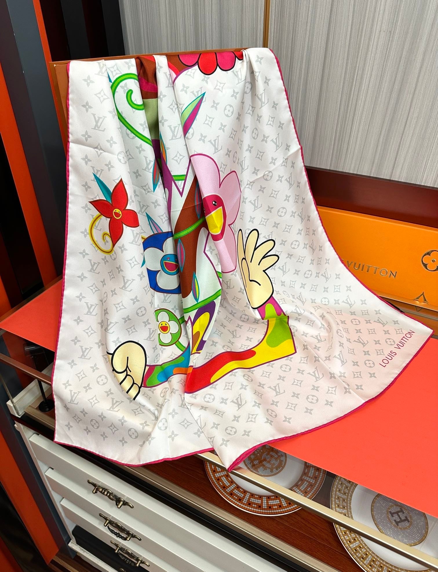 Louis Vuitton Silk Scarf