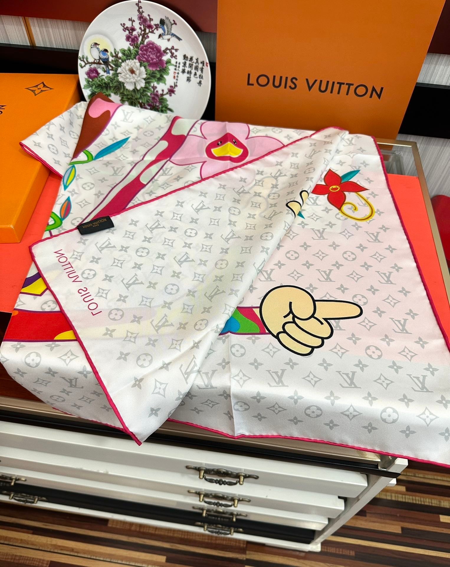 Louis Vuitton Silk Scarf