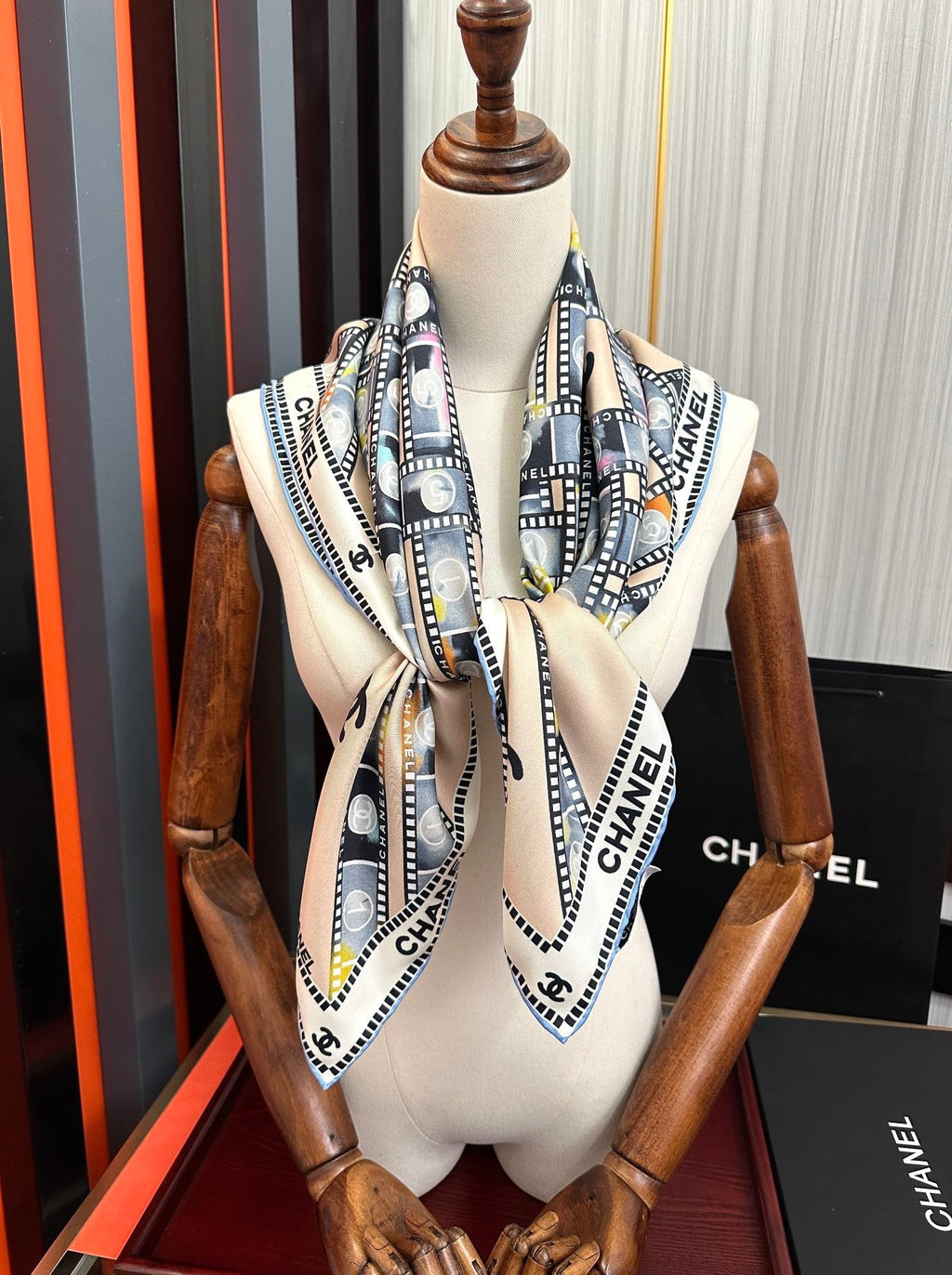 Chanel Silk Scarf