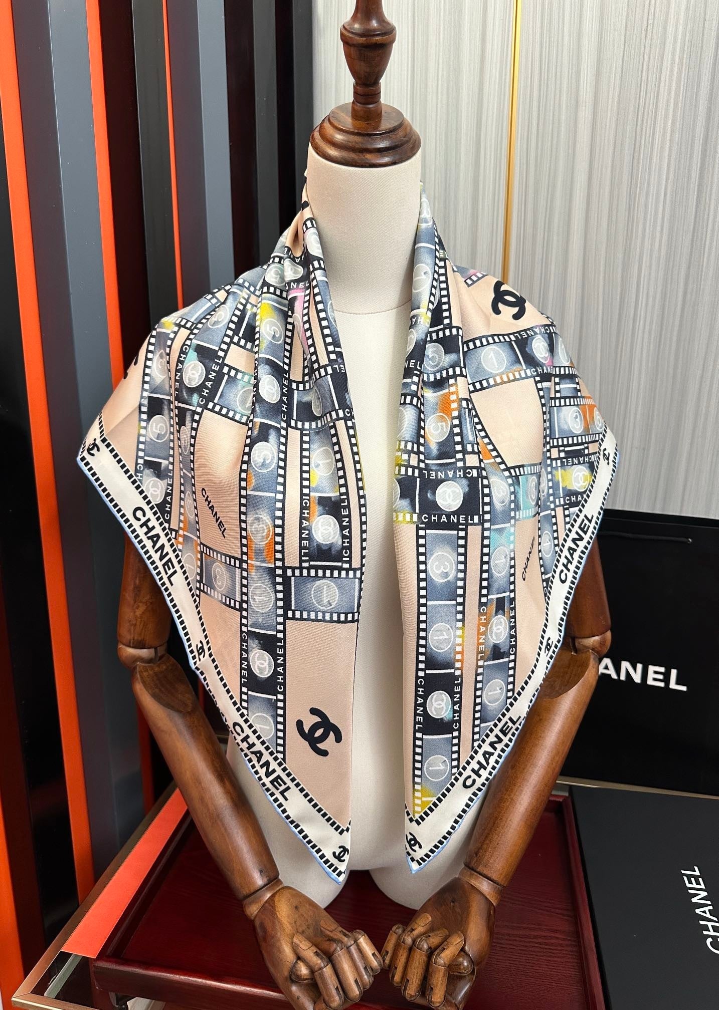 Chanel Silk Scarf