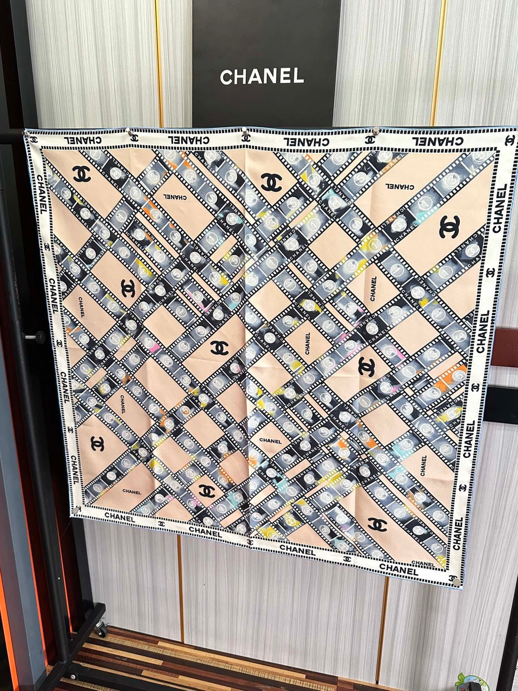 Chanel Silk Scarf