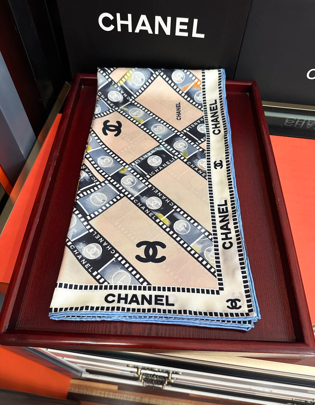 Chanel Silk Scarf