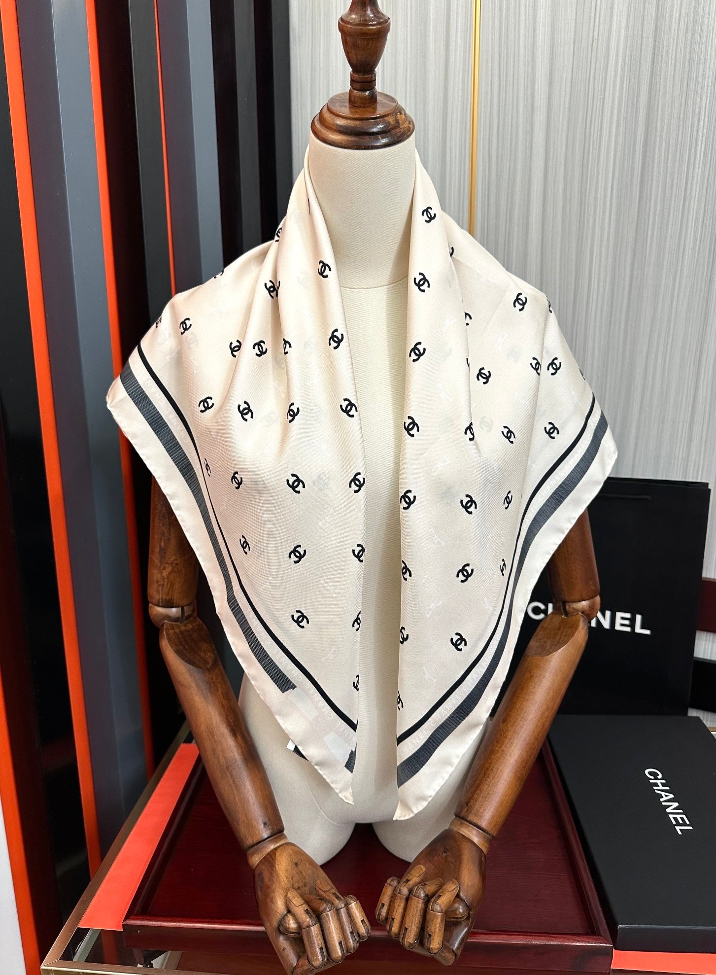 Chanel Silk Scarf