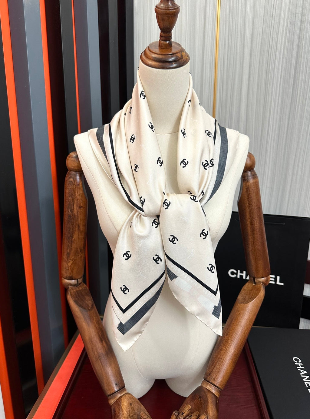 Chanel Silk Scarf