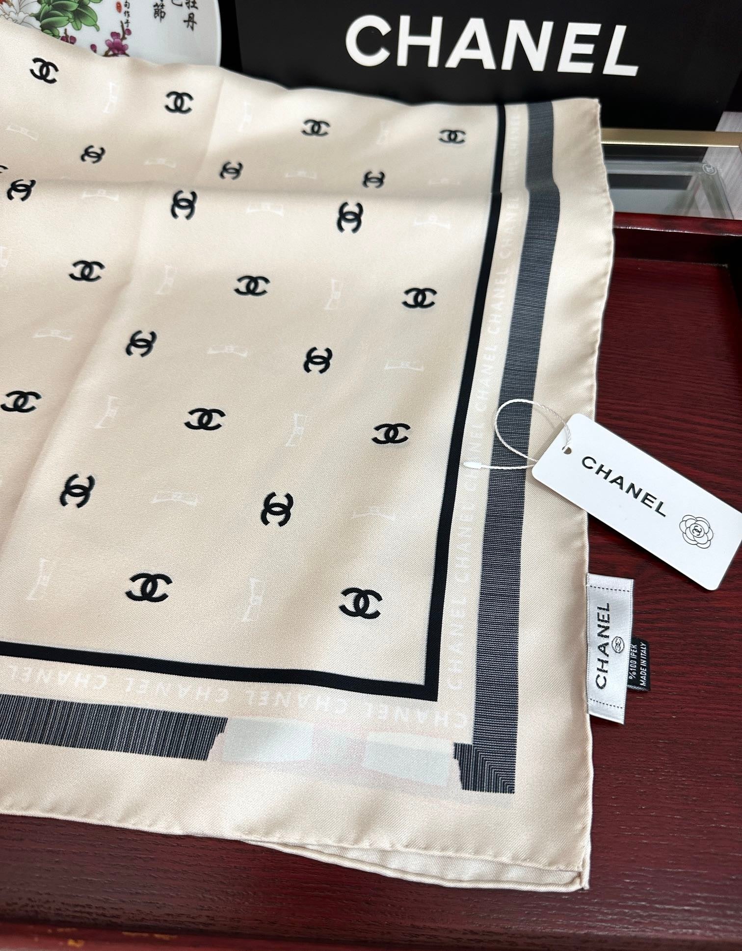 Chanel Silk Scarf