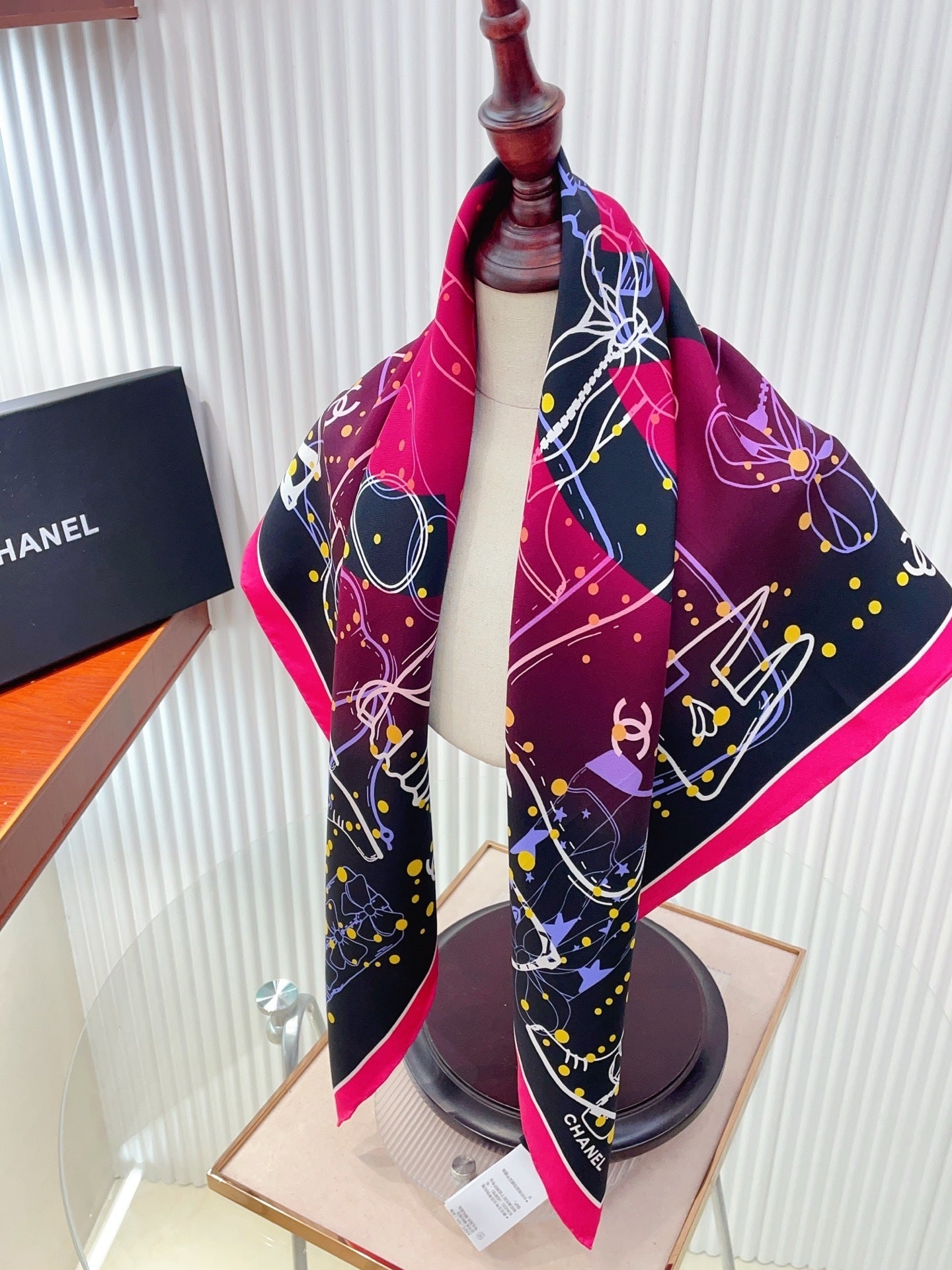 Chanel Silk Scarf