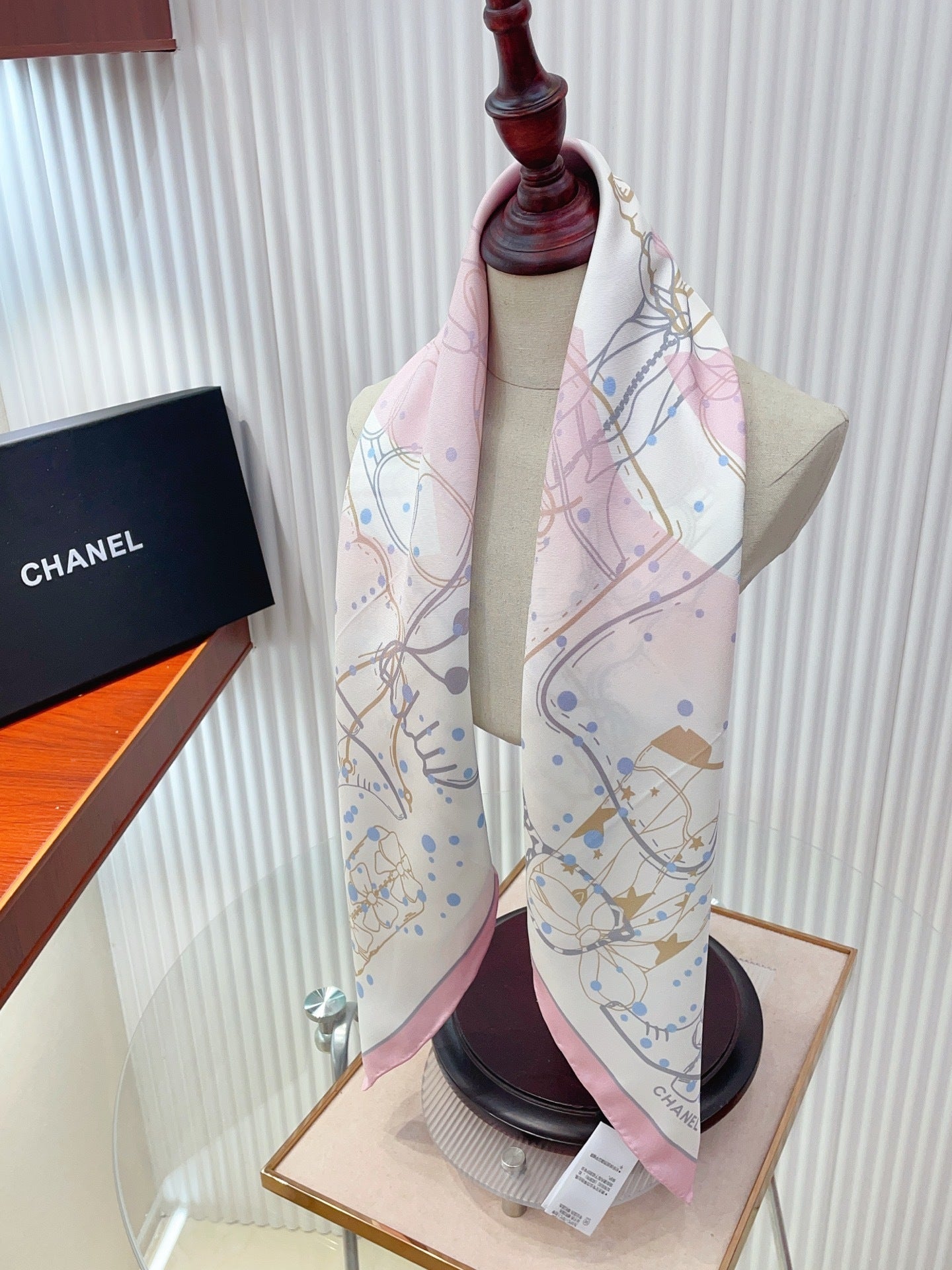 Chanel Silk Scarf