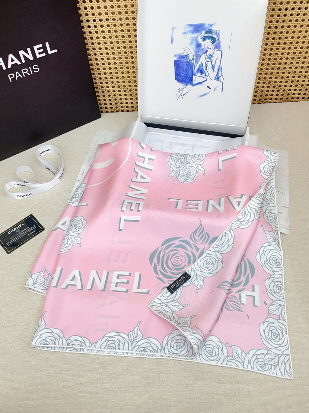 Chanel Silk Scarf