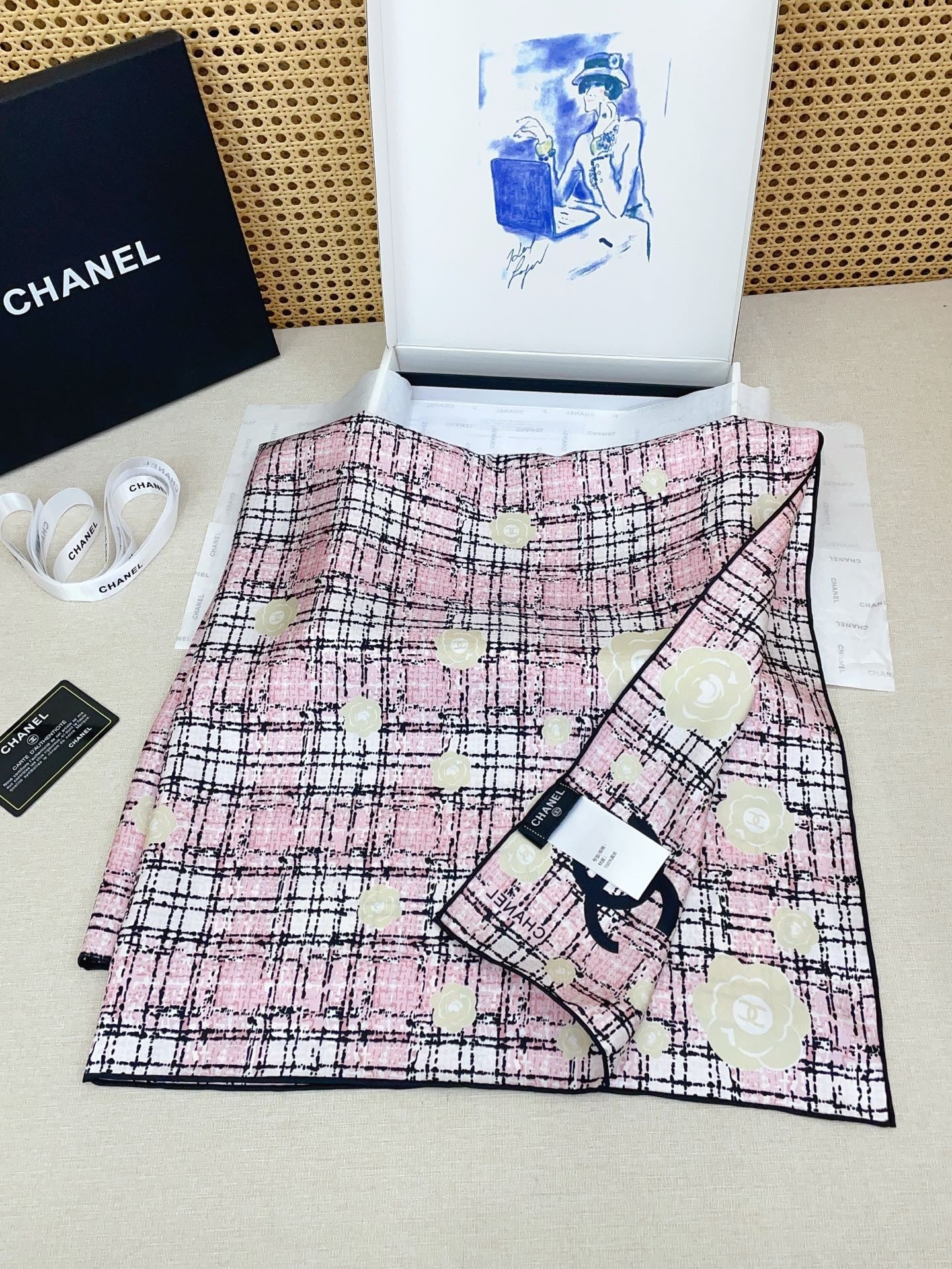 Chanel Silk Scarf