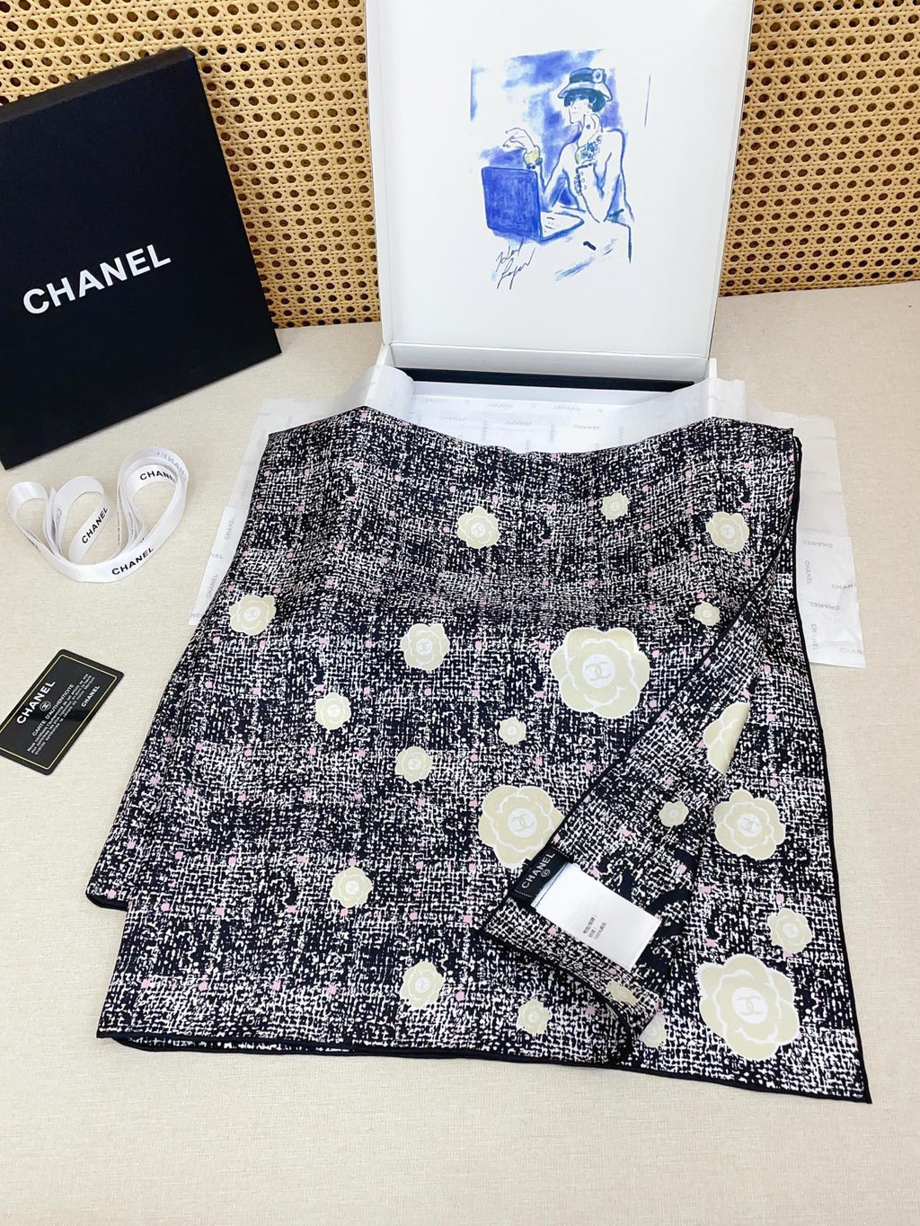 Chanel Silk Scarf