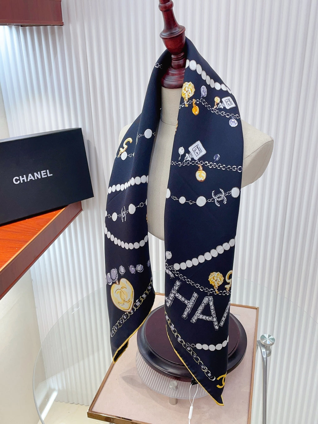 Chanel Silk Scarf