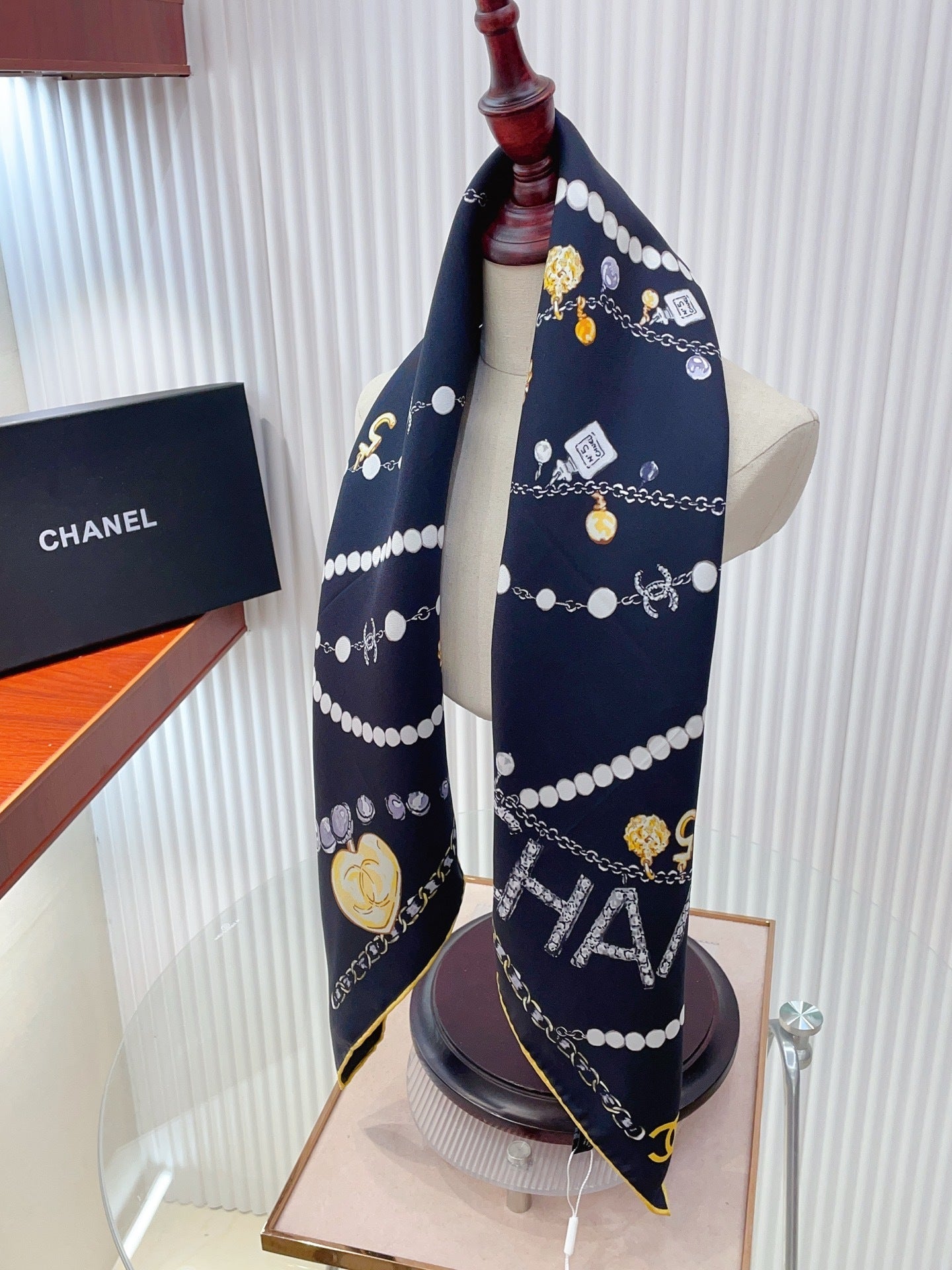 Chanel Silk Scarf
