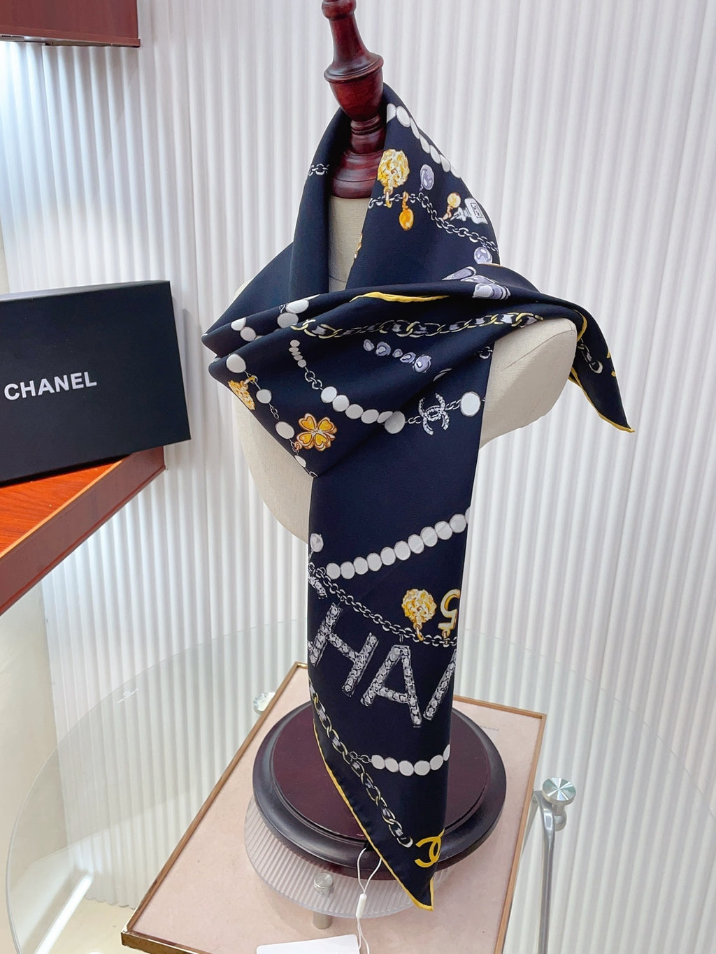 Chanel Silk Scarf