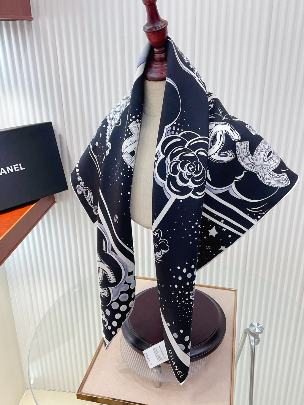 Chanel Silk Scarf