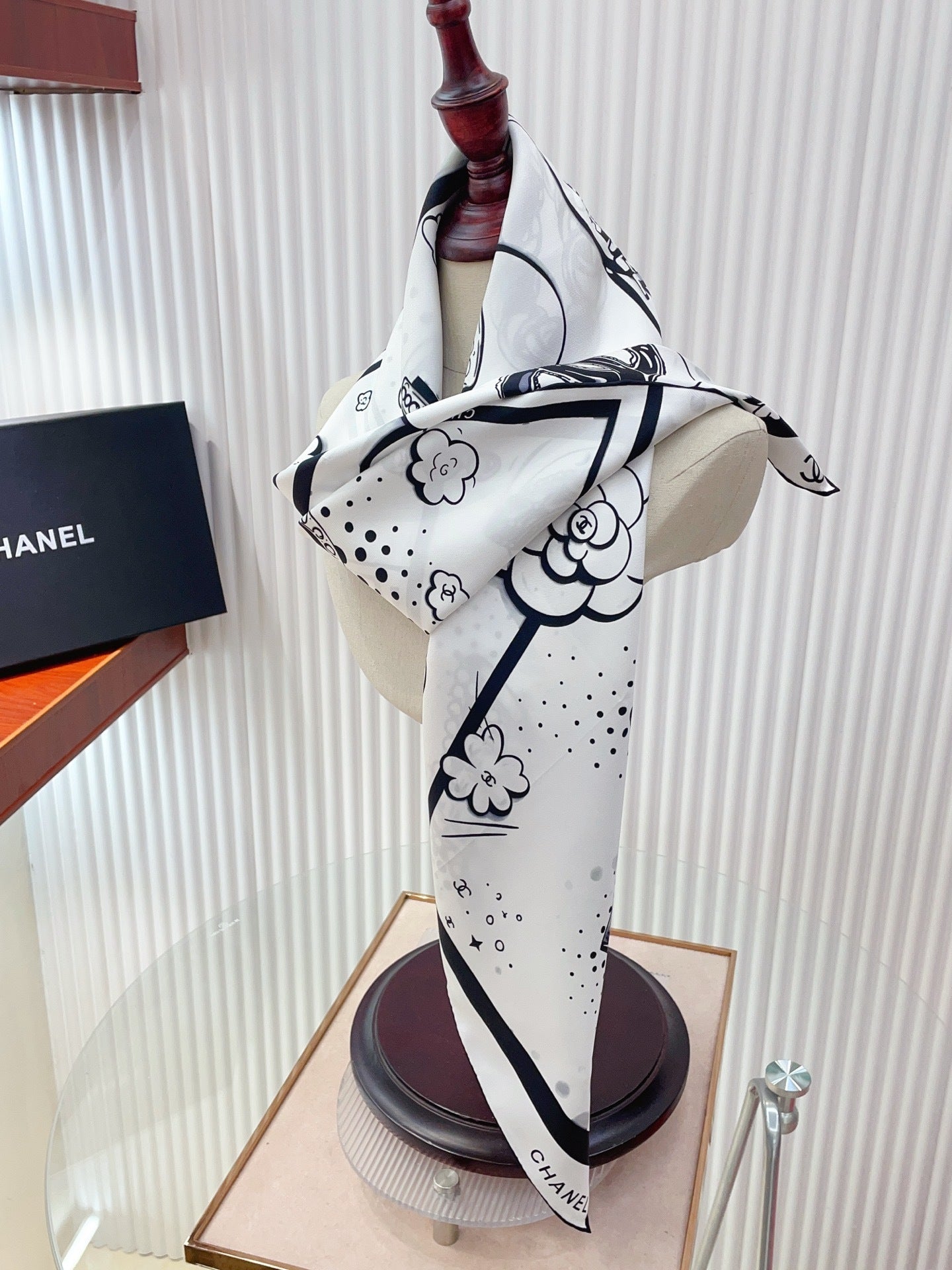 Chanel Silk Scarf