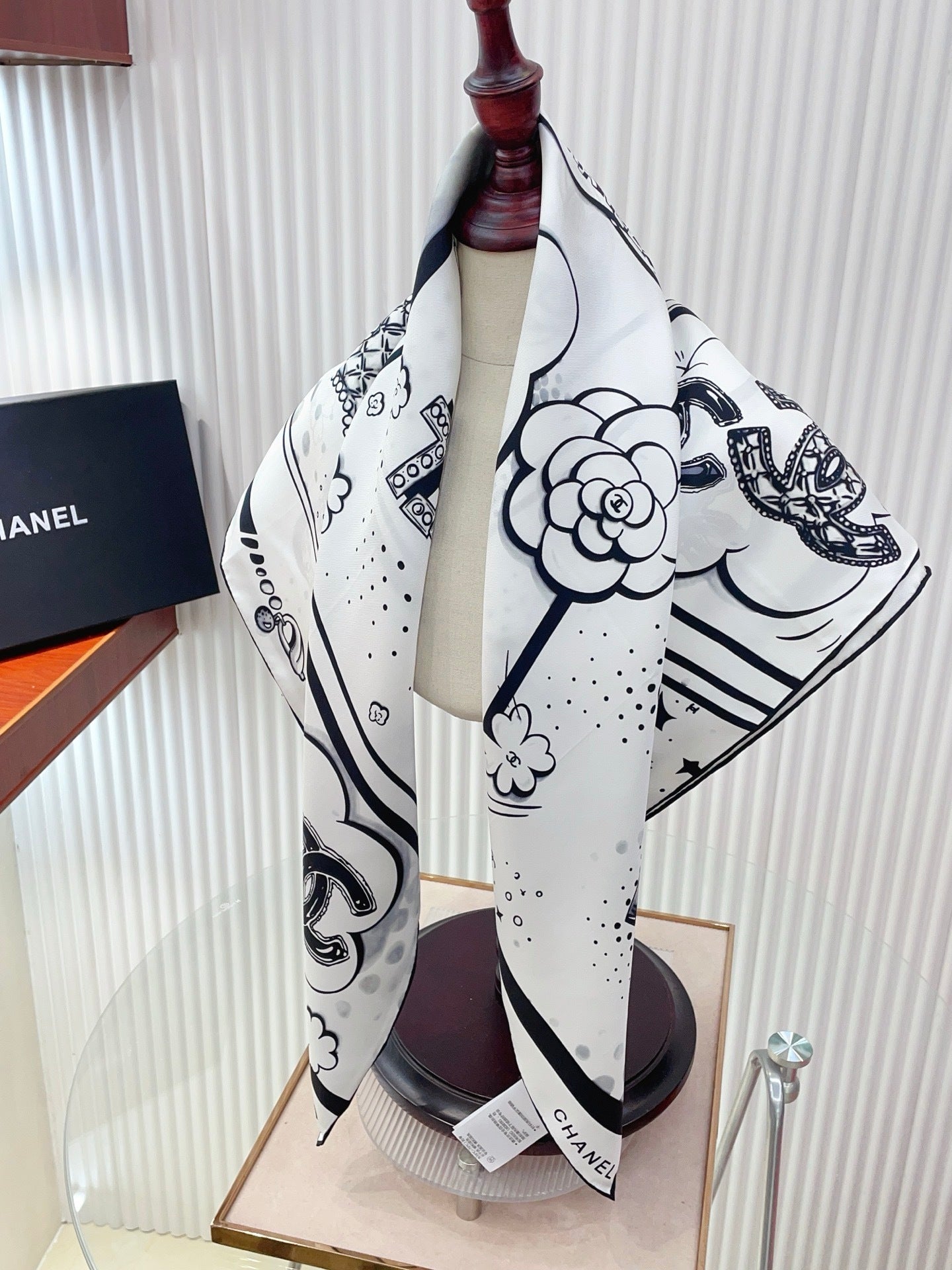 Chanel Silk Scarf