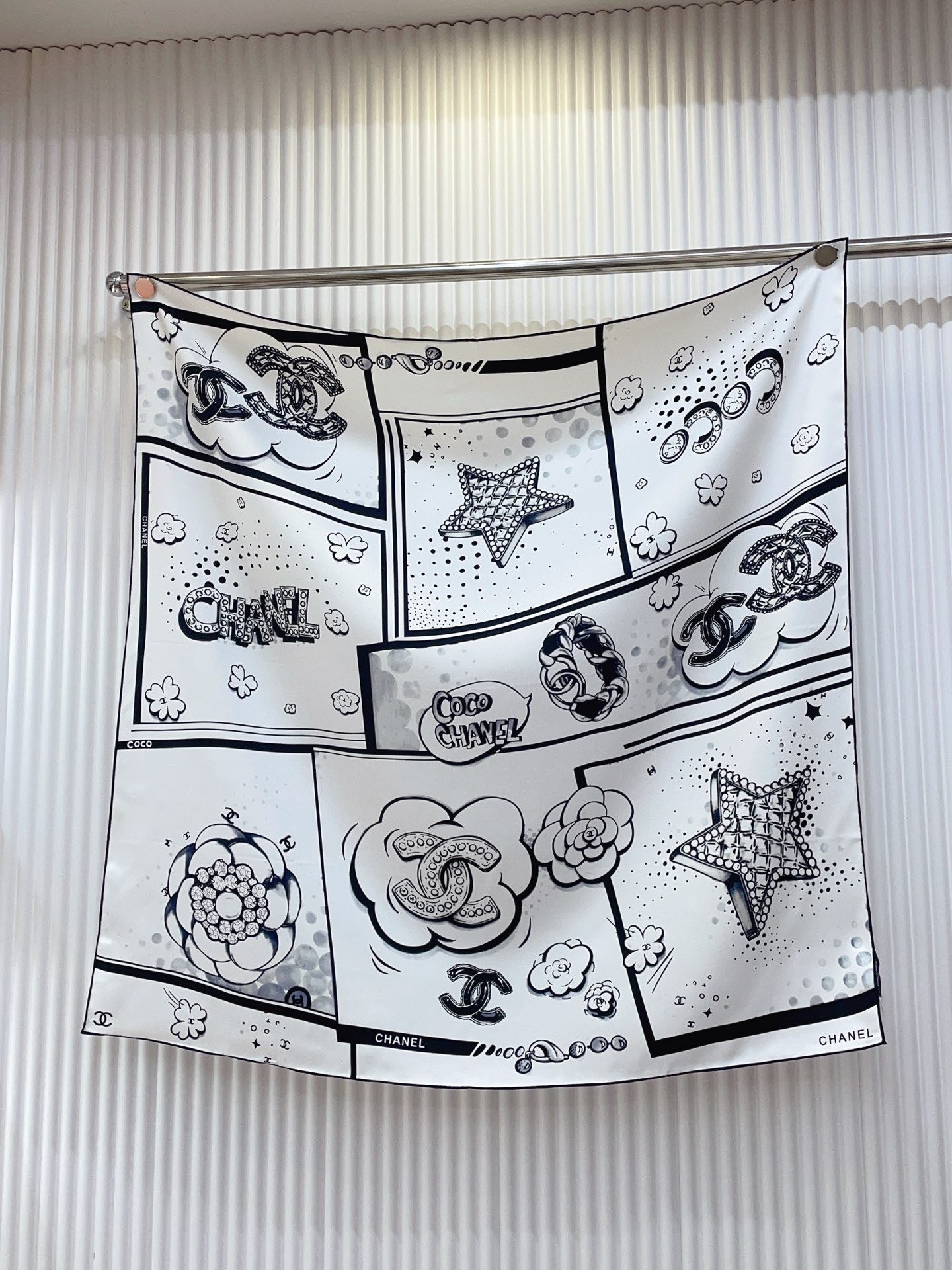 Chanel Silk Scarf