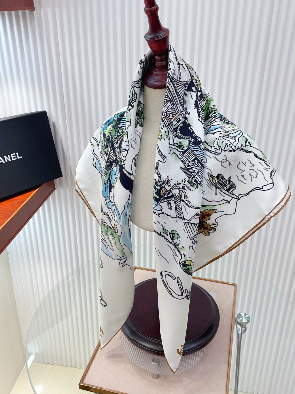 Chanel Silk Scarf