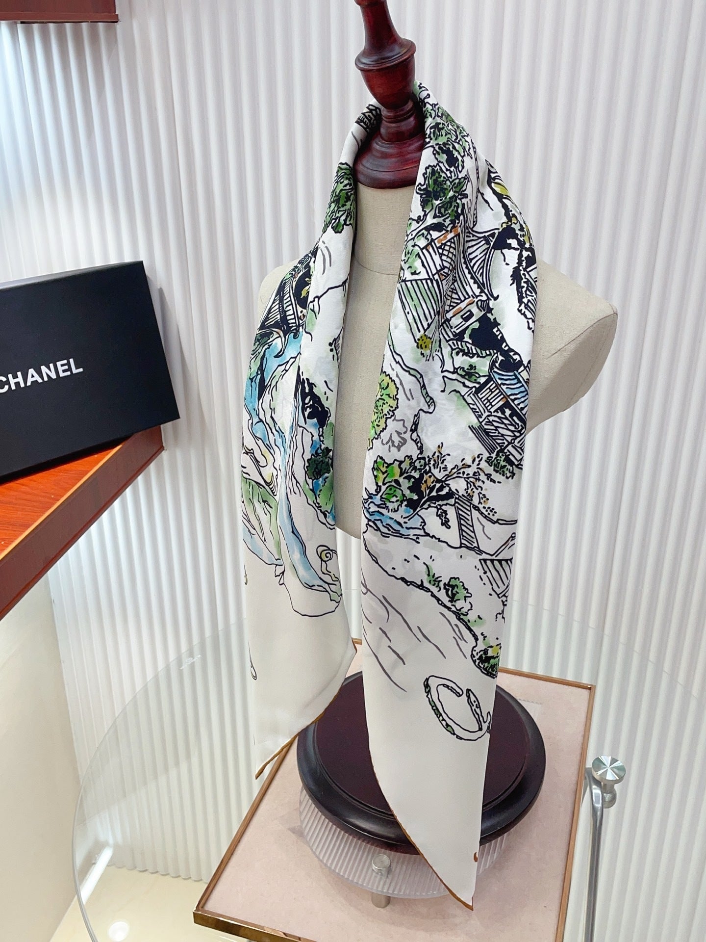 Chanel Silk Scarf