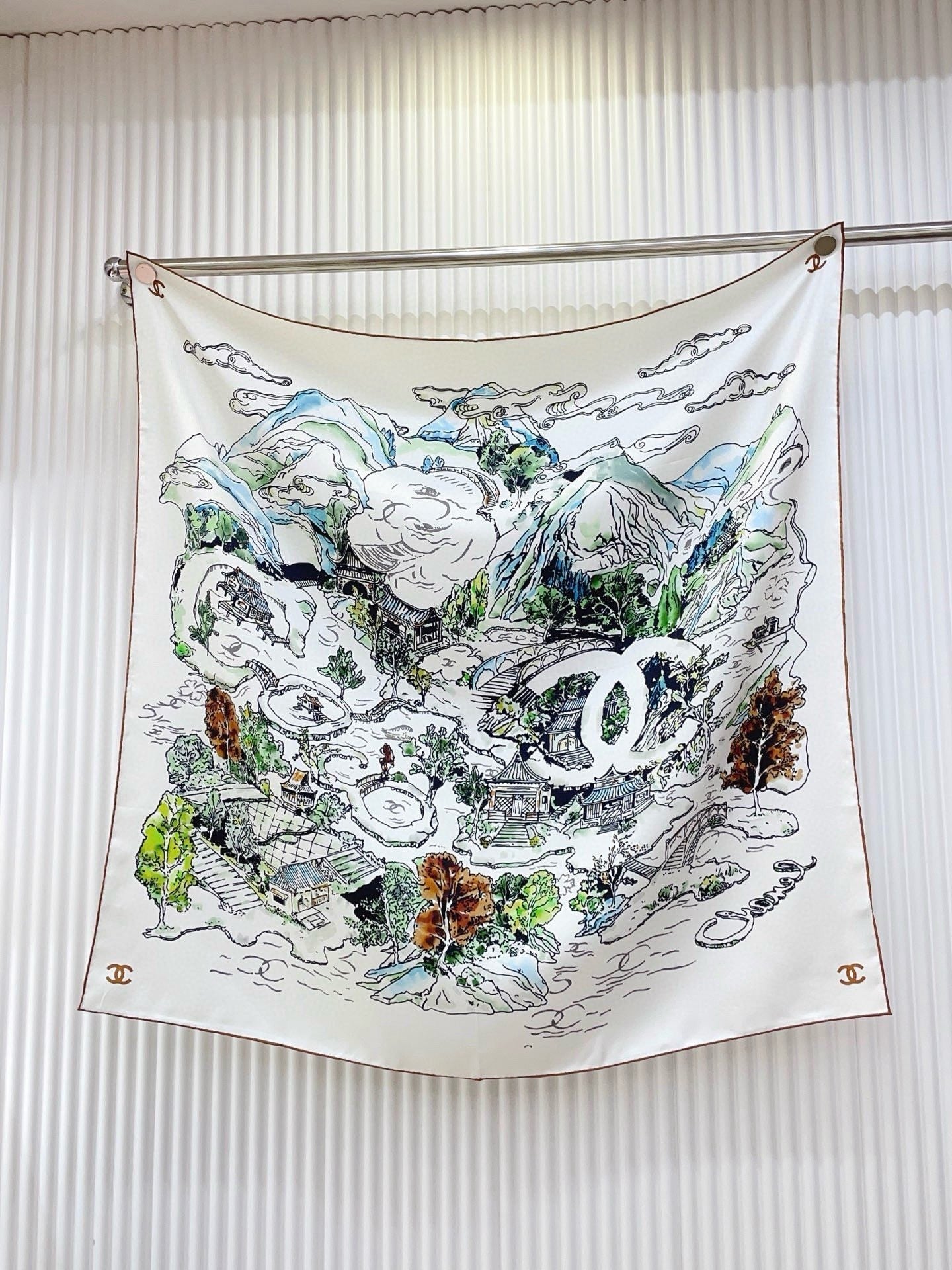 Chanel Silk Scarf
