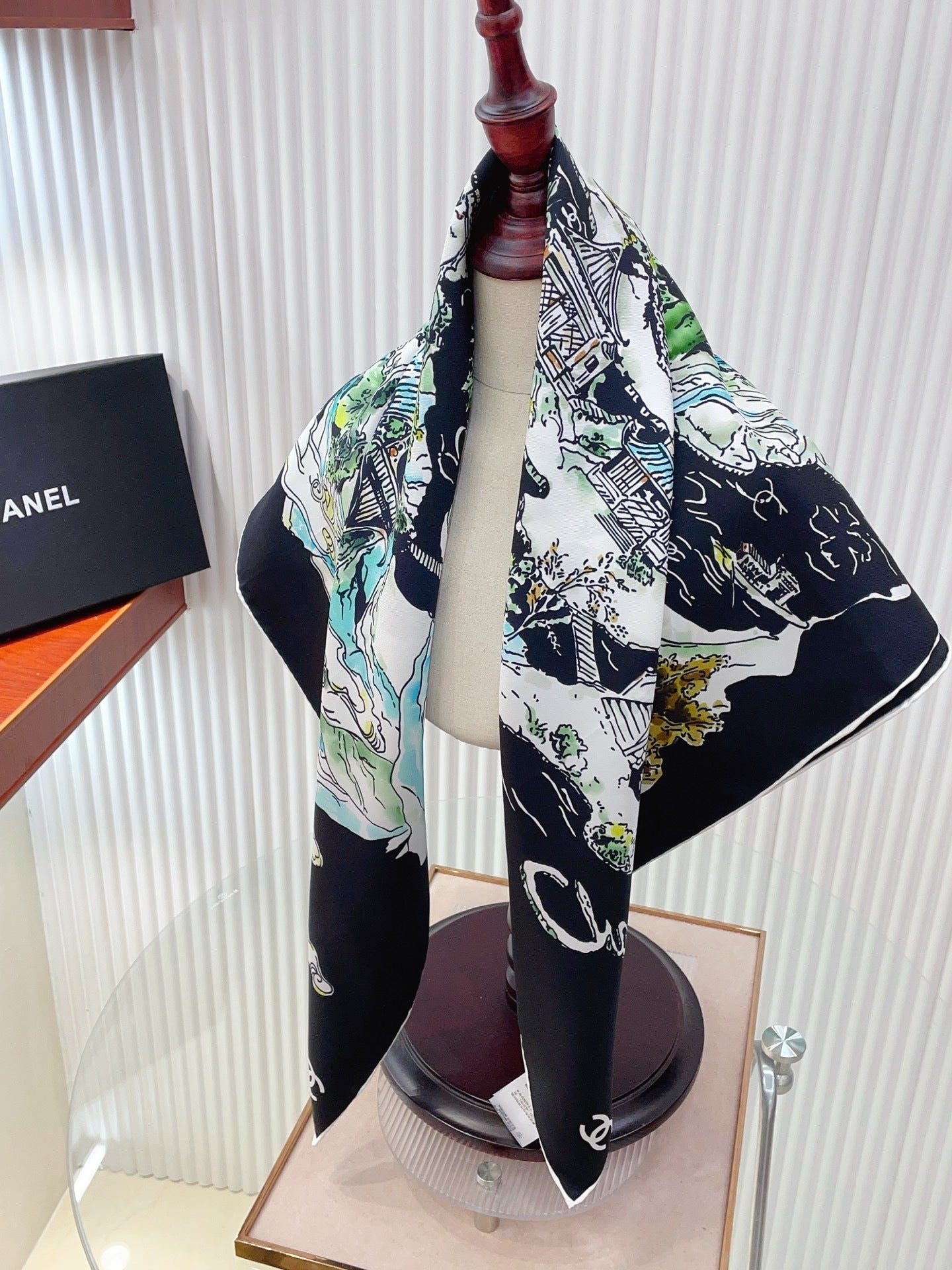 Chanel Silk Scarf