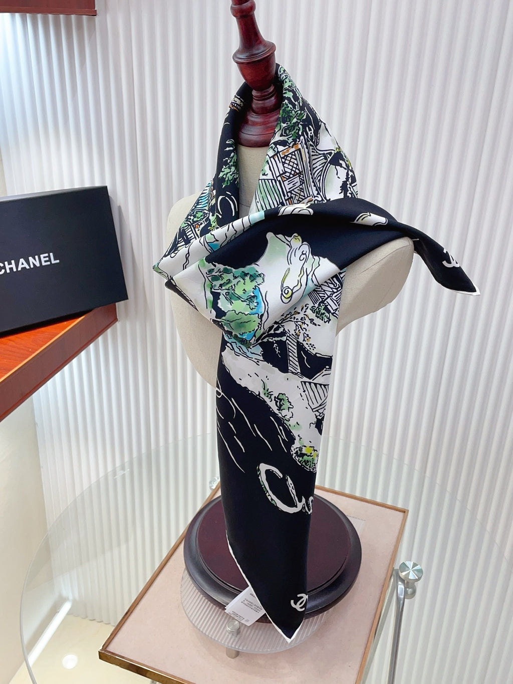Chanel Silk Scarf