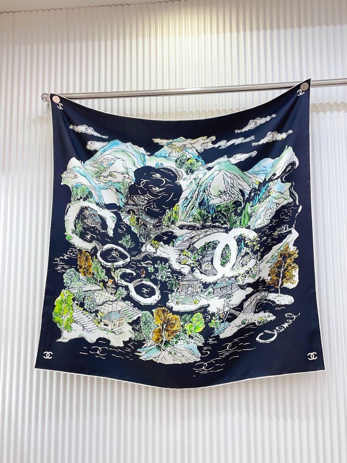 Chanel Silk Scarf