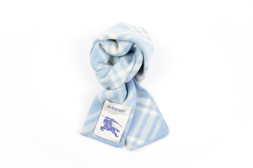 Burberry Diamond-Patterned Warhorse Wool Scarf
