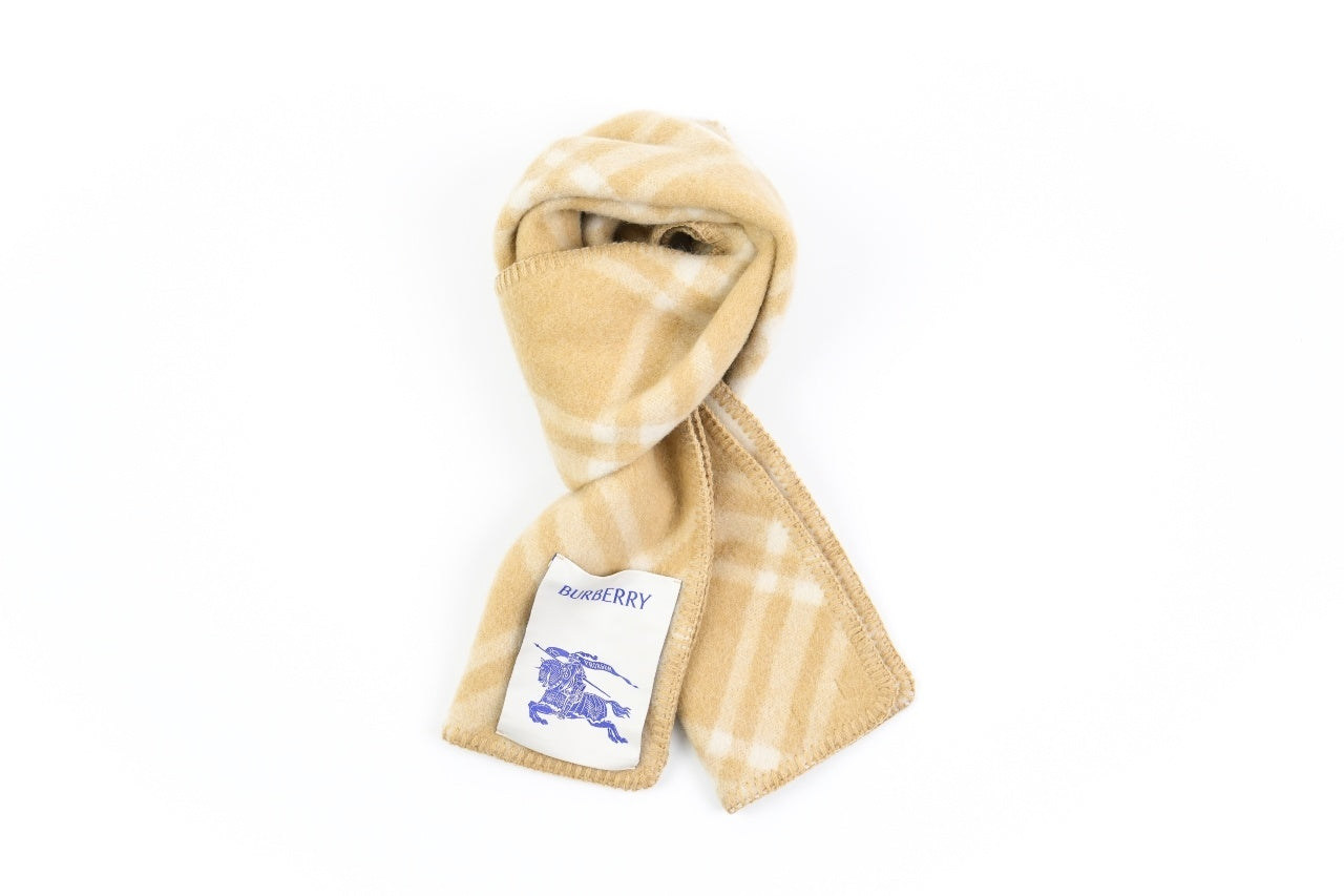 Burberry Diamond-Patterned Warhorse Wool Scarf