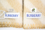 Burberry Diamond-Patterned Warhorse Wool Scarf