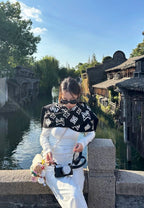 Louis Vuitton 3D Design Wool Scarf