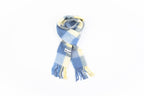 Acne Studios Checkered Logo Alpaca Wool Scarf