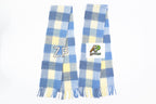 Acne Studios Checkered Logo Alpaca Wool Scarf