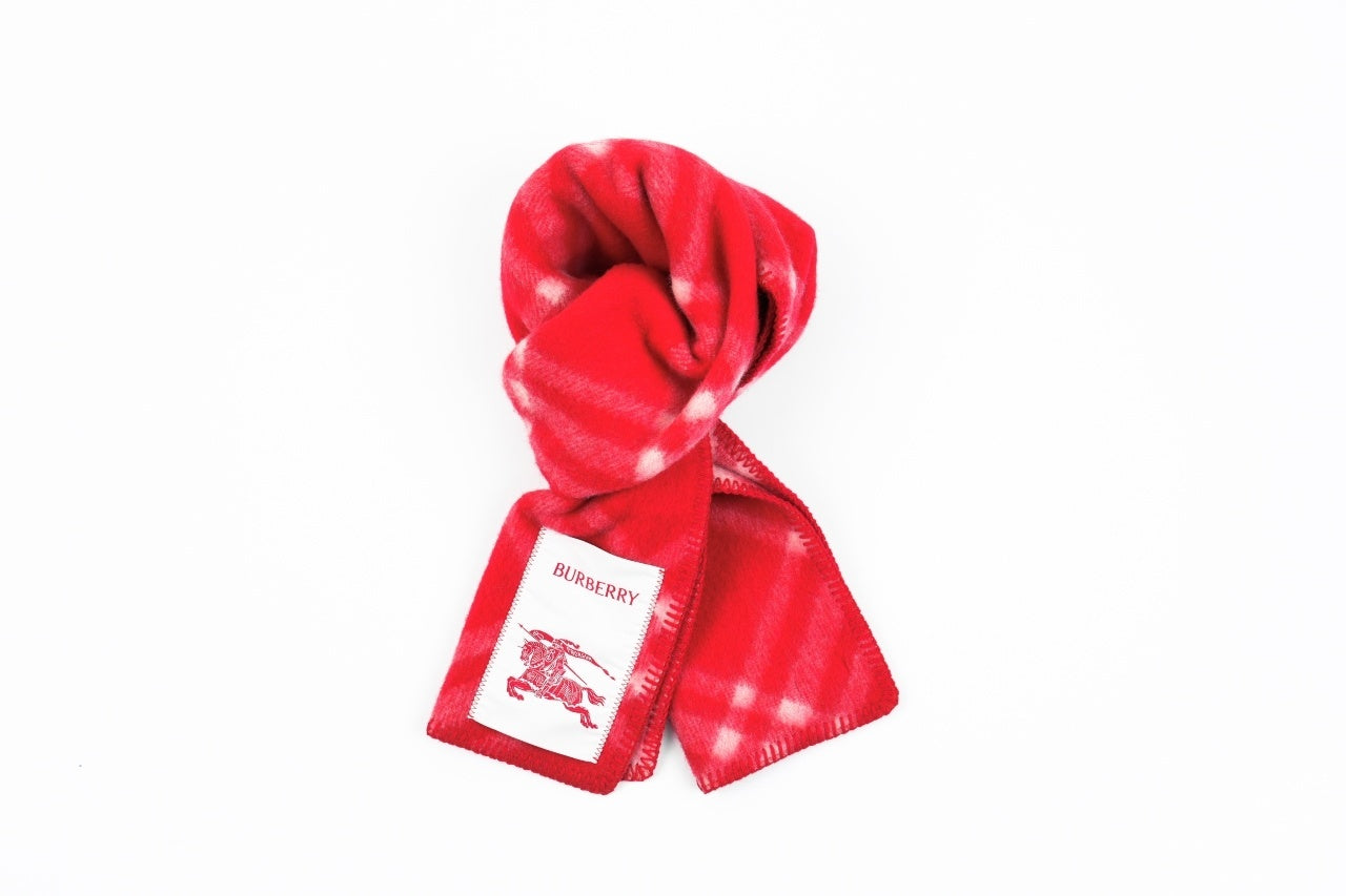Burberry Diamond-Patterned Warhorse Wool Scarf