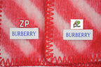 Burberry Diamond-Patterned Warhorse Wool Scarf