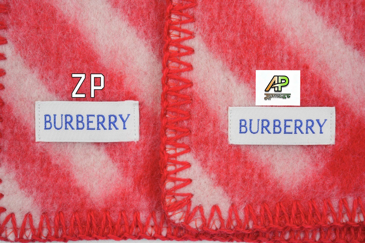 Burberry Diamond-Patterned Warhorse Wool Scarf