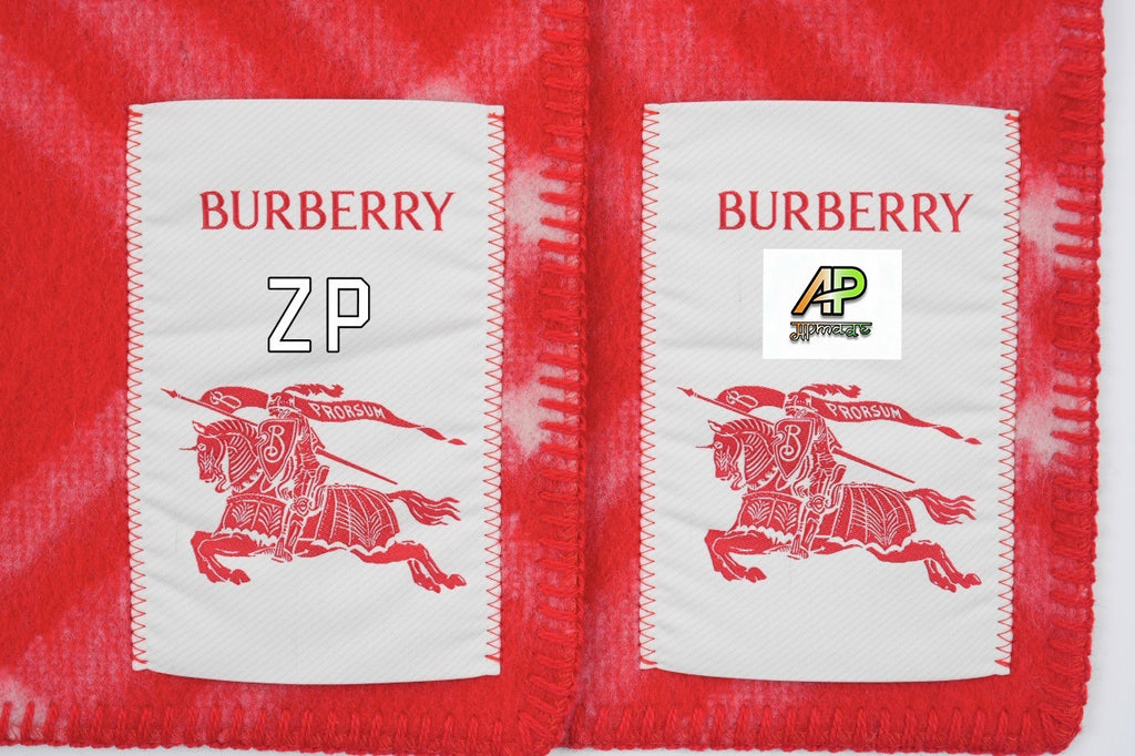 Burberry Diamond-Patterned Warhorse Wool Scarf